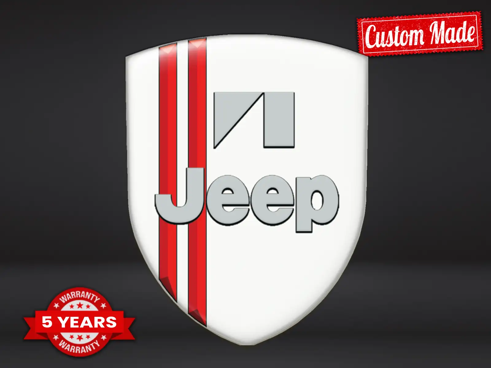 Jeep Car Back Window Decals Premium High End Customizable